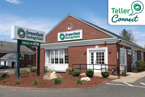 Greenfield Savings Bank Hadley Teller Connect ATM